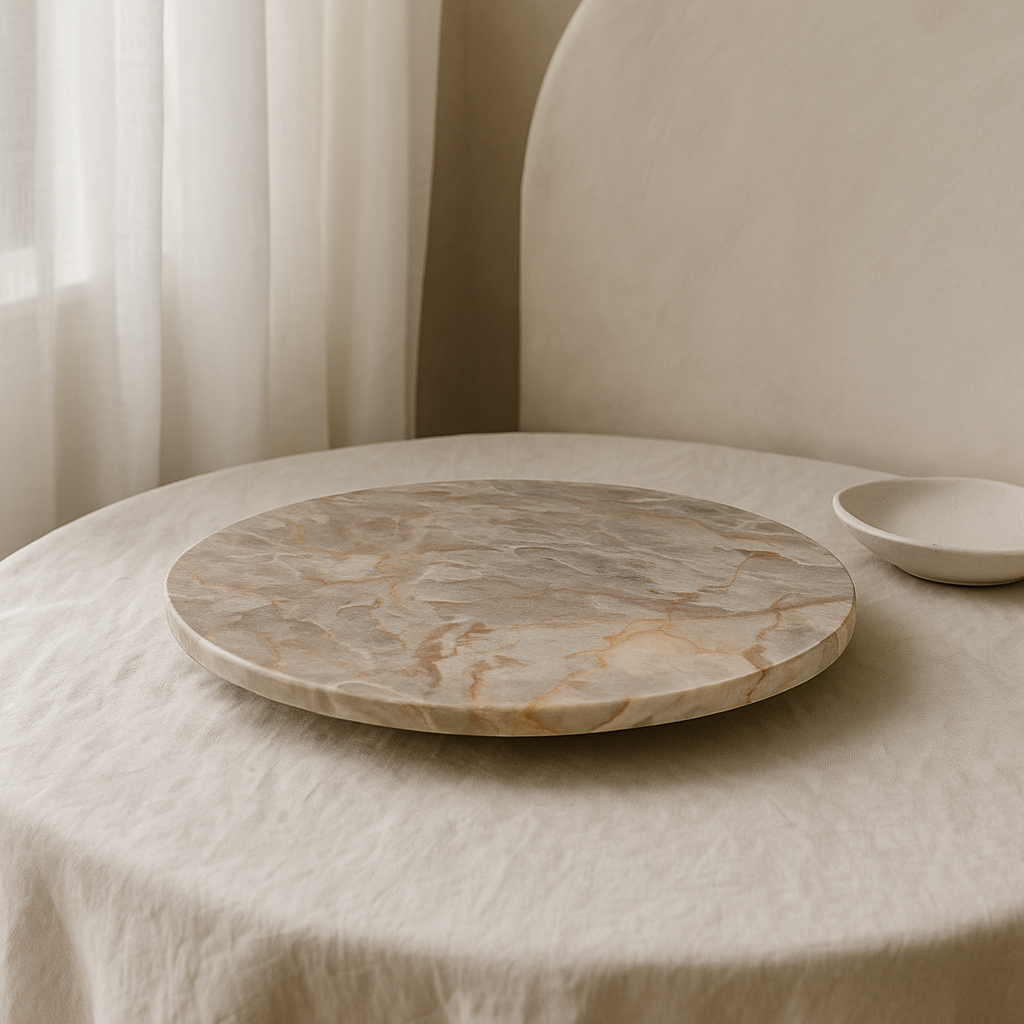 Vera Marble Lazy Susan - Image 4