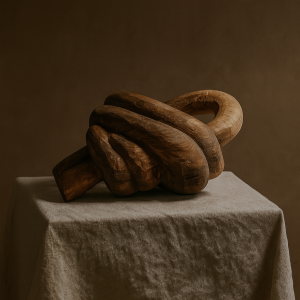Caledon Knot, Hand-Carved Reclaimed Wood Decor