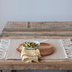 Calla Jute + Cotton Placemats, Set of 4