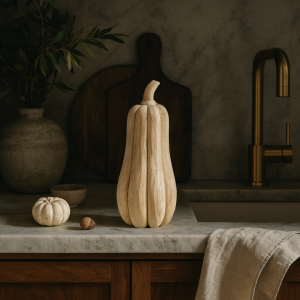 Windsor Gourd, Carved Wood