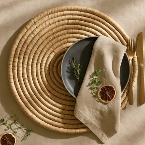 Savanna Hand-Woven Placemats, Set of 4