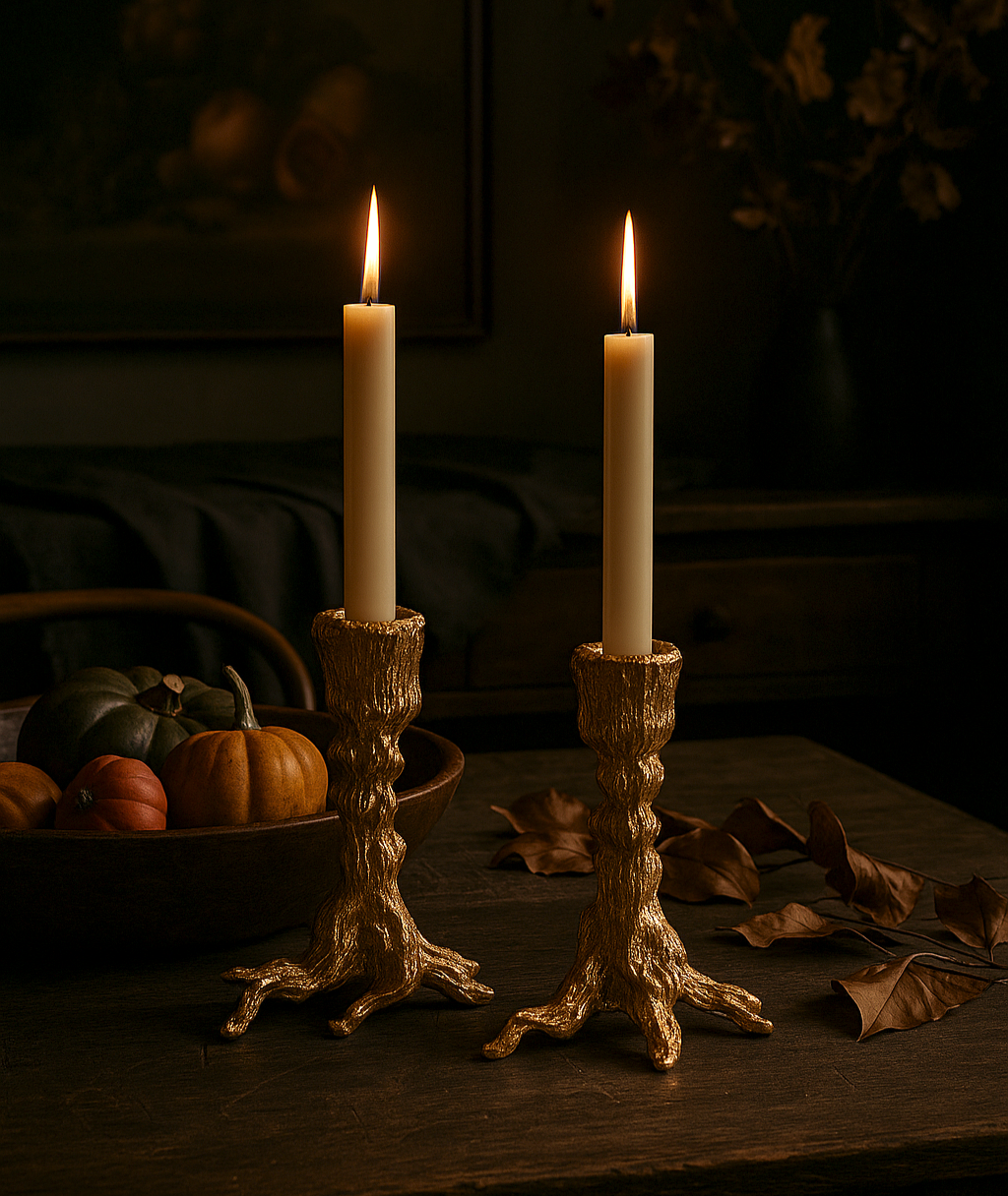 Artemis Taper Candle Holders, Set of 2