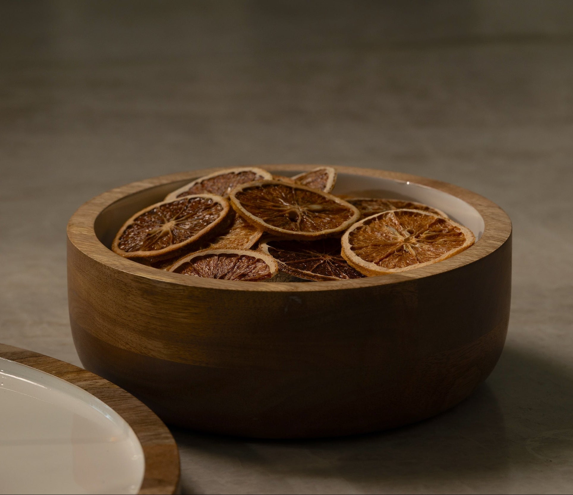 Hayes Wood + White Nesting Bowls, Set of 2 - Image 4