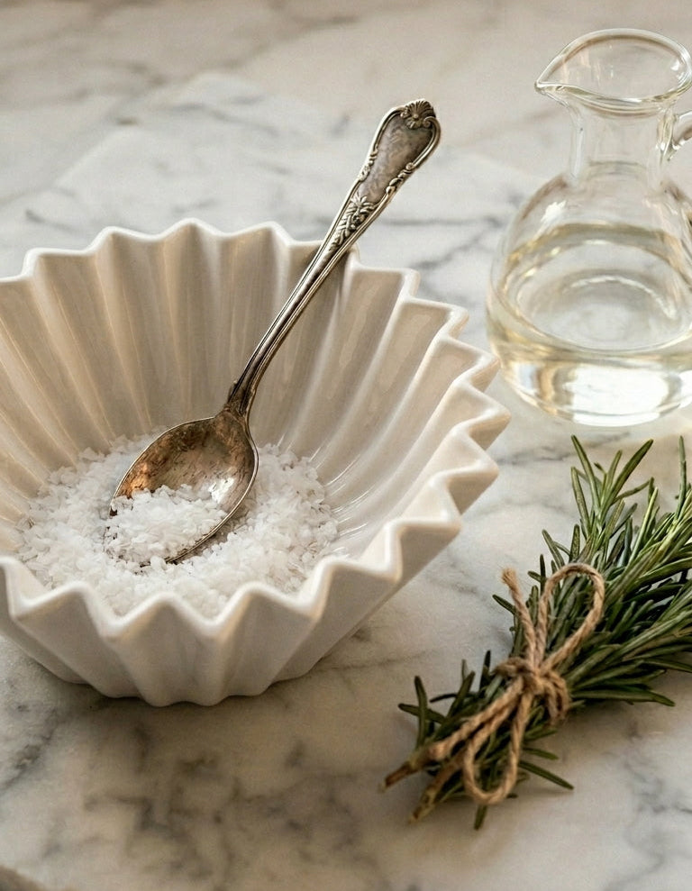 Margot Fluted Bowl, White - Image 2
