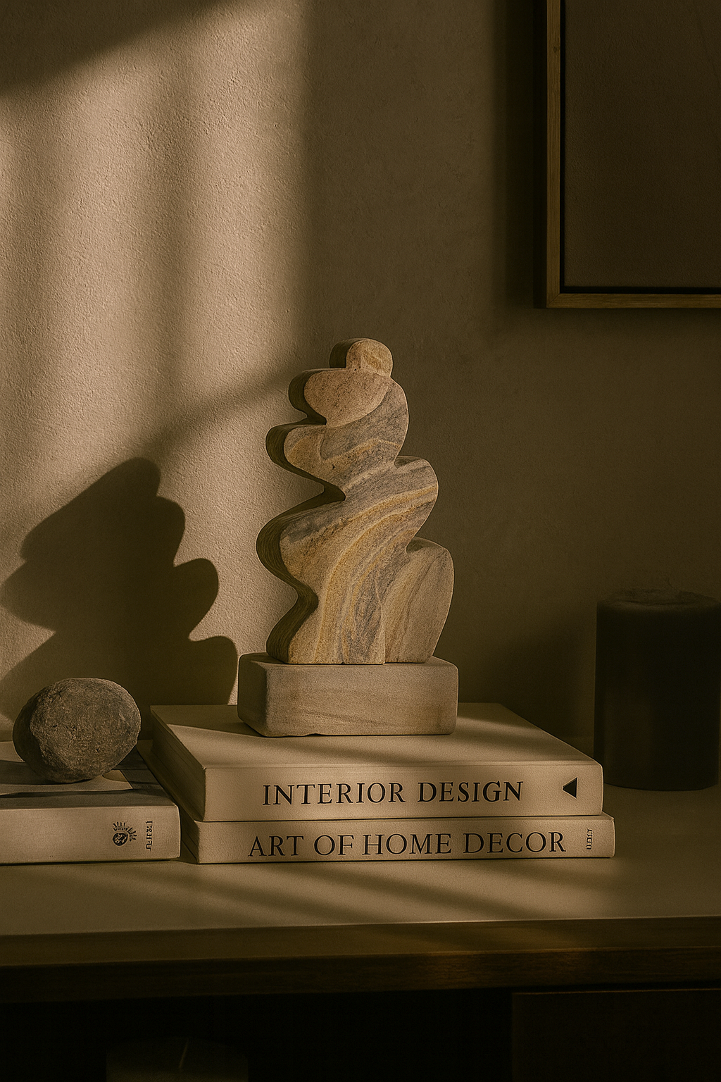 Orrin Teak Sculpture - Image 4