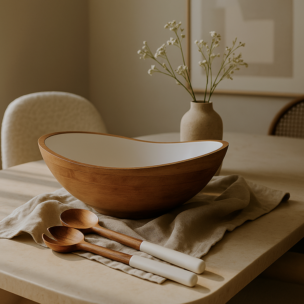 Palmer Collection Bundle (Bowl, Servers + Tray) - Image 5