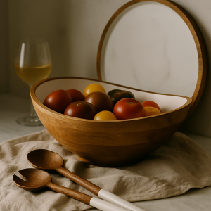 Palmer Collection Bundle (Bowl, Servers + Tray)