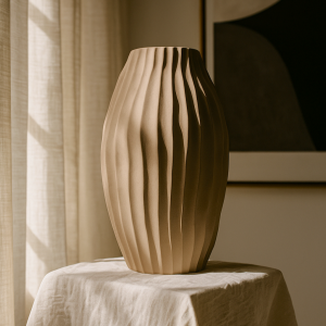 Côte Pleated Vase