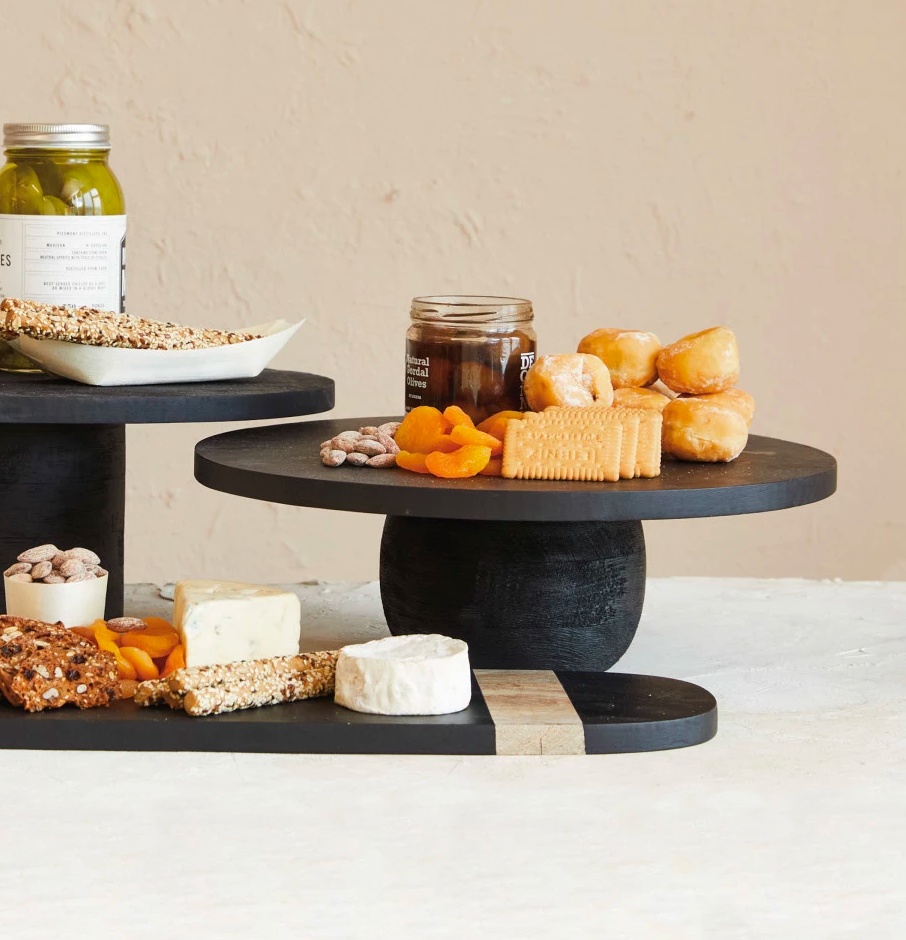 Everest Black Cake/Pedestal Trays - Image 2