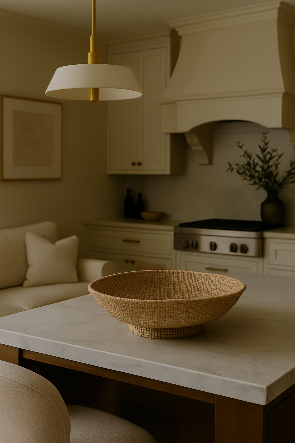 Thea Rattan Bowl - Image 2