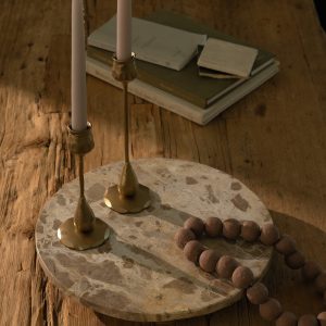 Vera Marble Lazy Susan