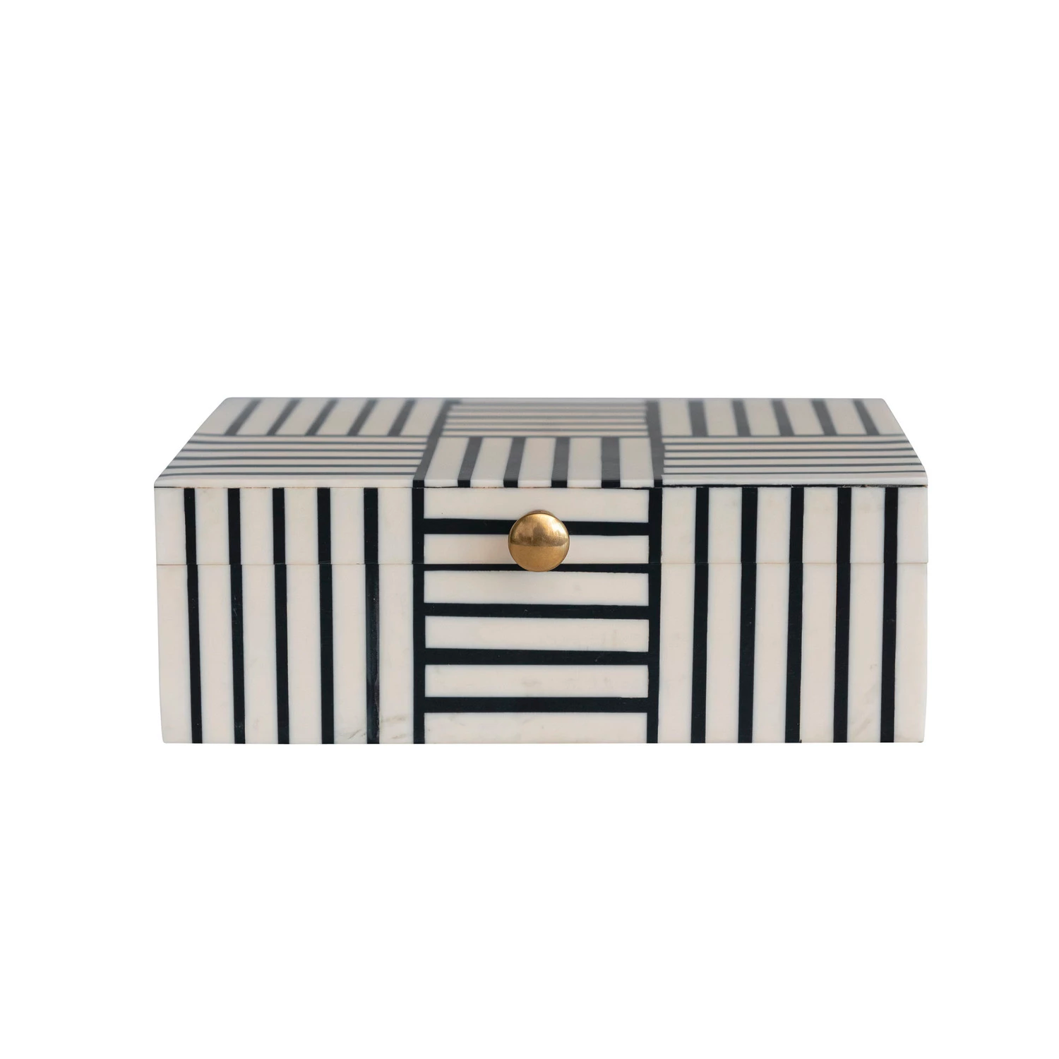 Viona Black + White Decorative Box - Image 4